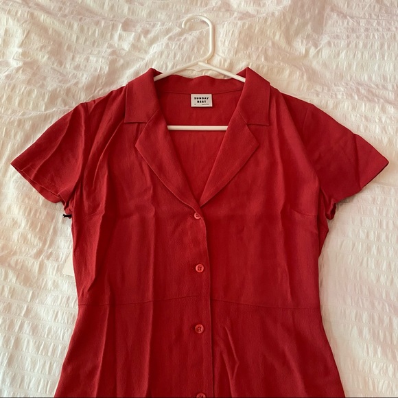 aritzia sunday best vida shirt dress - Picture 2 of 8